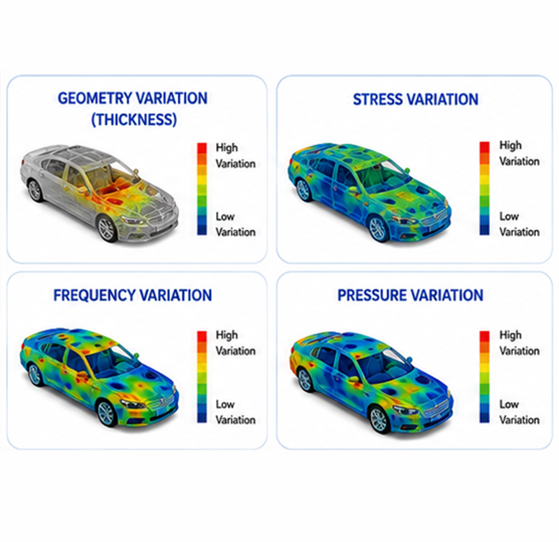 Statistical Design-Space Reporting