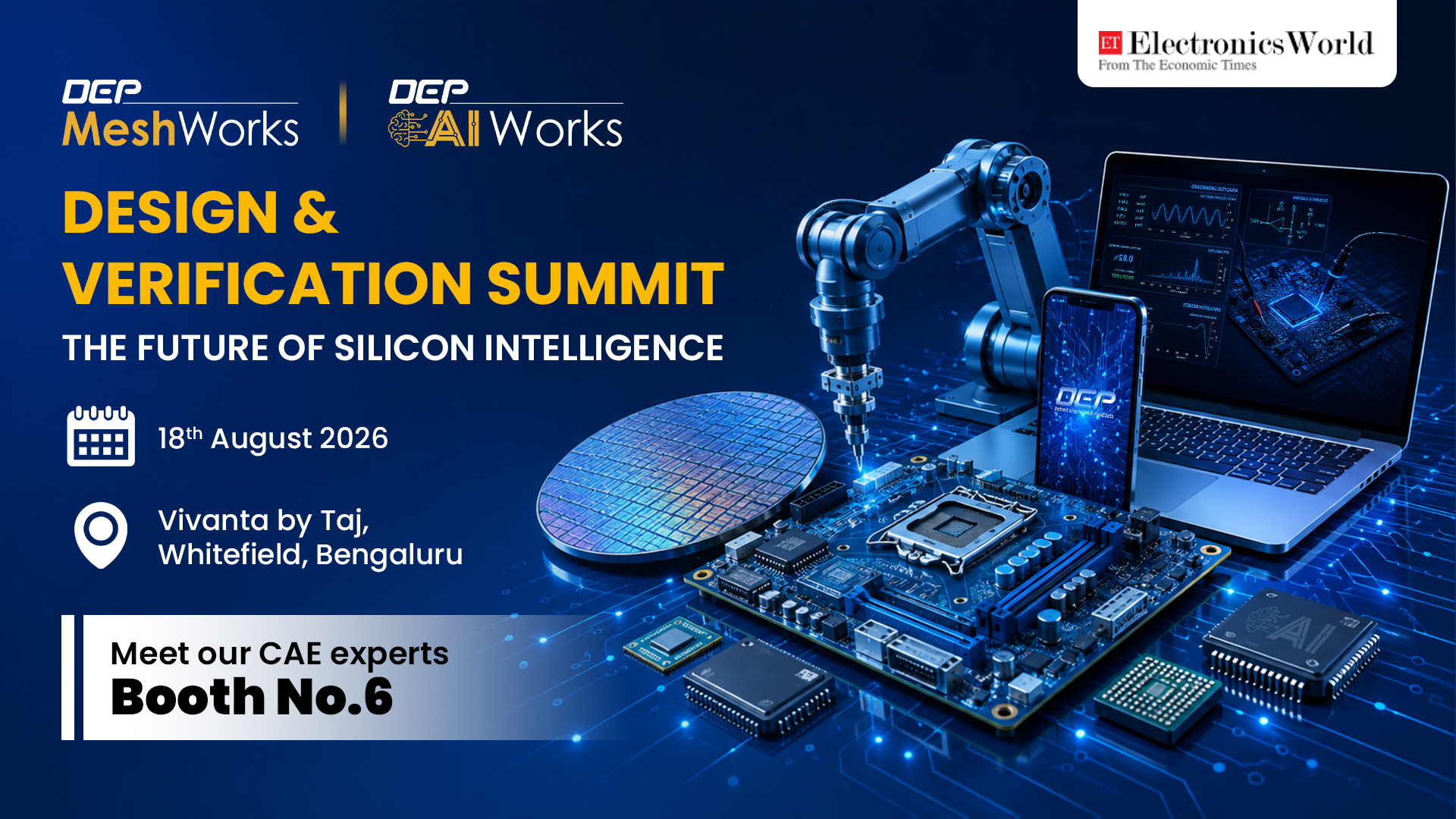 DEPがET Design &amp; Verification Summit 2026に参加 | AIと半導体エンジニアリング