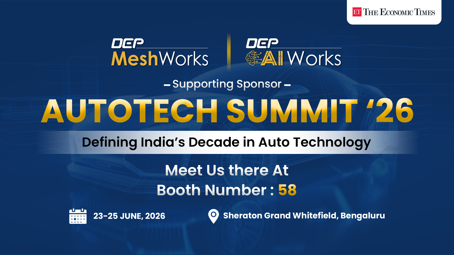 DEP auf dem ETAuto Tech Summit 2026: Fortschritte bei der Automobilinnovation durch KI und CAE