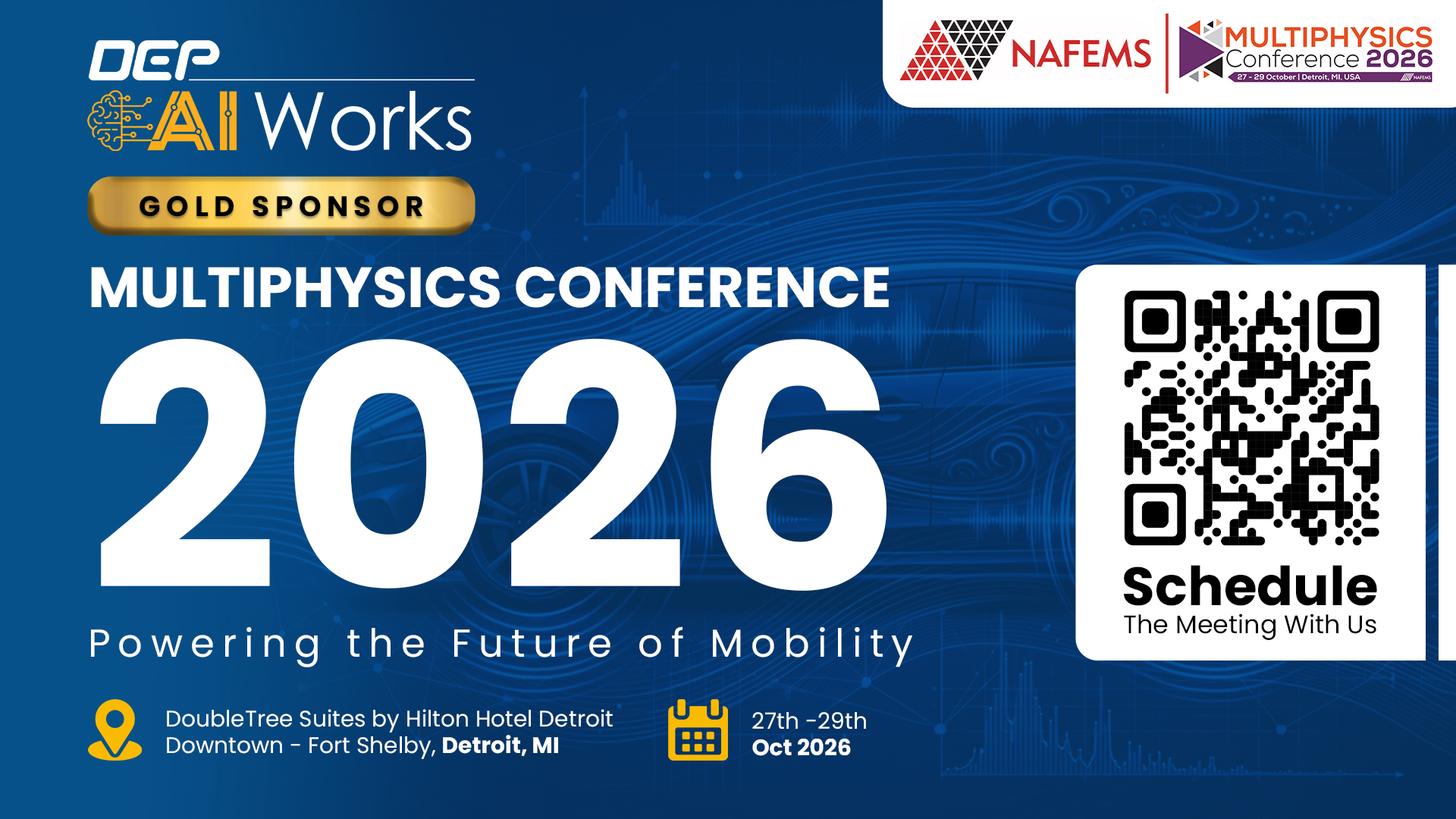 DEP at NAFEMS Multiphysics Conference 2026