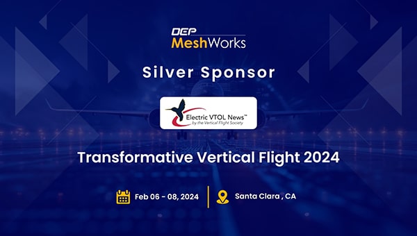 DEP: Silver Sponsor at Transformative Vertical Flight (TVF) 2024 in Silicon Valley