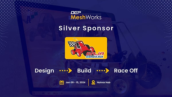 DEP Accelerates Innovation as Silver Sponsor at SAE BAJA 2024: MeshWorks Driving Excellence in Vehicle Design and Racing