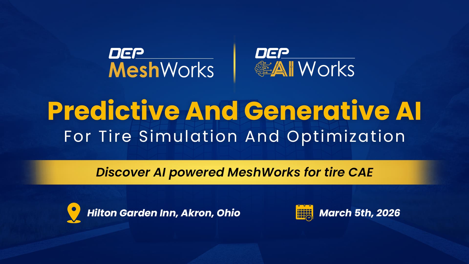 AI-Works: predictive and generative AI for Tire simulation and optimization
